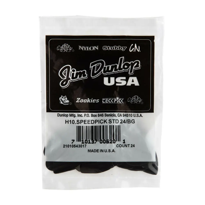 Dunlop Pack 24 Púas Delrin Speedpick Heavy - Ángulo 10º 0 Dunlop Pack 24 Púas Delrin Speedpick Heavy - Ángulo 10º 0