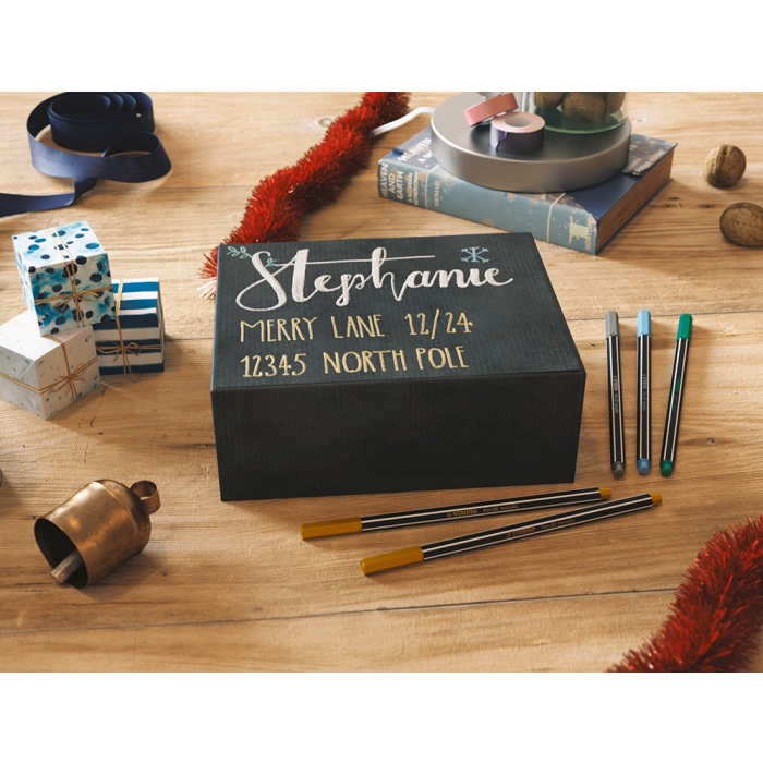 Stabilo Rotulador Pen 68 Metallic Oro Caja 10 Unidades 1