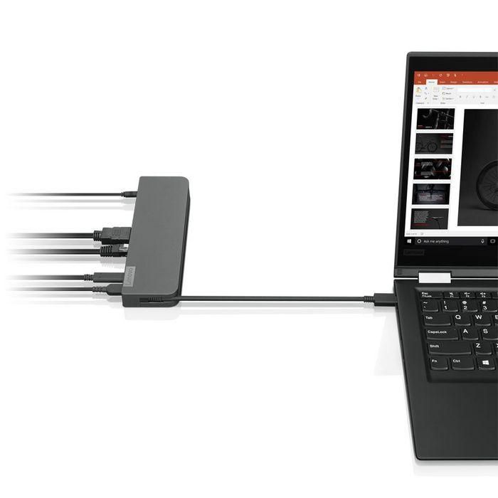Lenovo USB-C Mini Dock, HDMI/VGA, RJ-45, 2x USB-A, USB-C 3 Lenovo USB-C Mini Dock, HDMI/VGA, RJ-45, 2x USB-A, USB-C 3