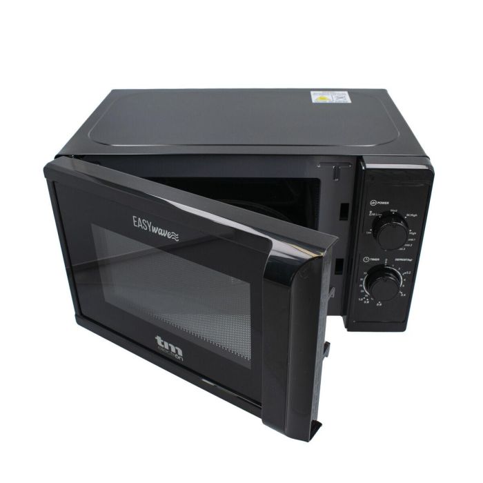 Microondas con Grill TM Electron Negro 700 W 20 L 5