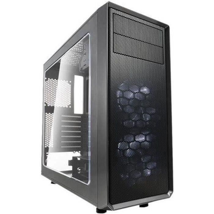 Funda Fractal Design para PC Focus G - Ventana gris