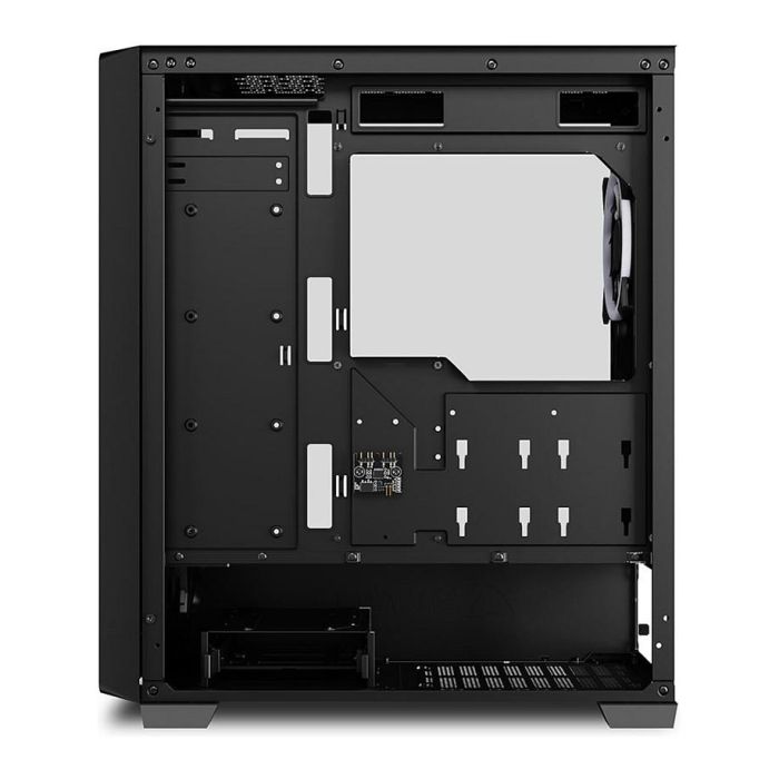 SHARKOON VS8 RGB Midi Tower Negro PC Vidrio Templado ATX Micro ATX Mini-ITX 2x USB 3.2 Gen 1 1x USB 3.2 Gen 2 5