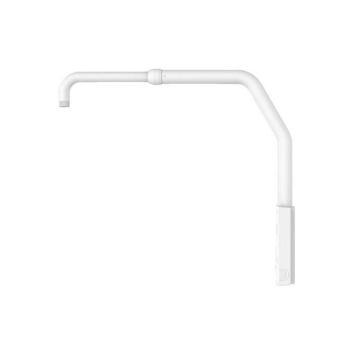 Axis T91D62 Soporte telescópico para cámara de seguridad, adaptable a parapeto o pared, giro 180° y resistente al impacto. 2