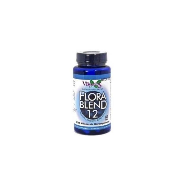 VBYOTICS Pentacap Megaflora Florablend Probiótico Prebiótico con Inulina 60 Cápsulas