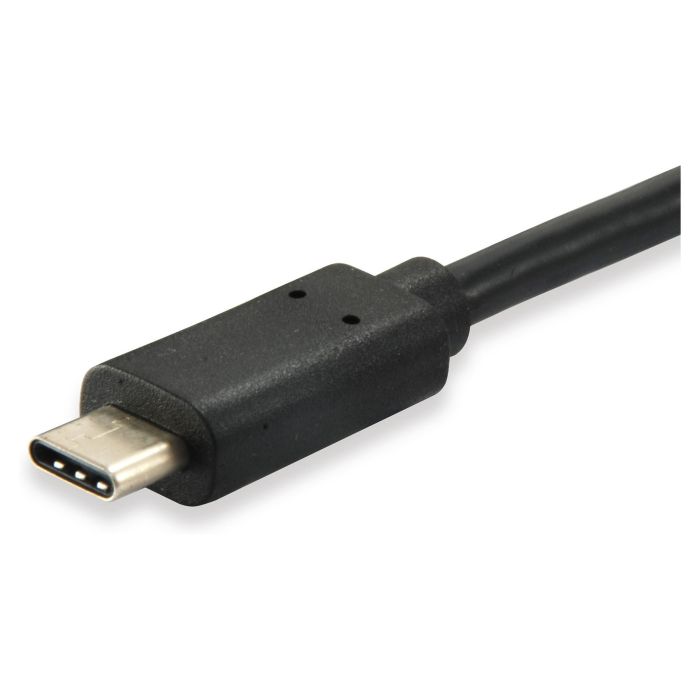 EQUIP 128343 Cable USB-A 3.2 a C Macho a Macho 0.25m Negro 2