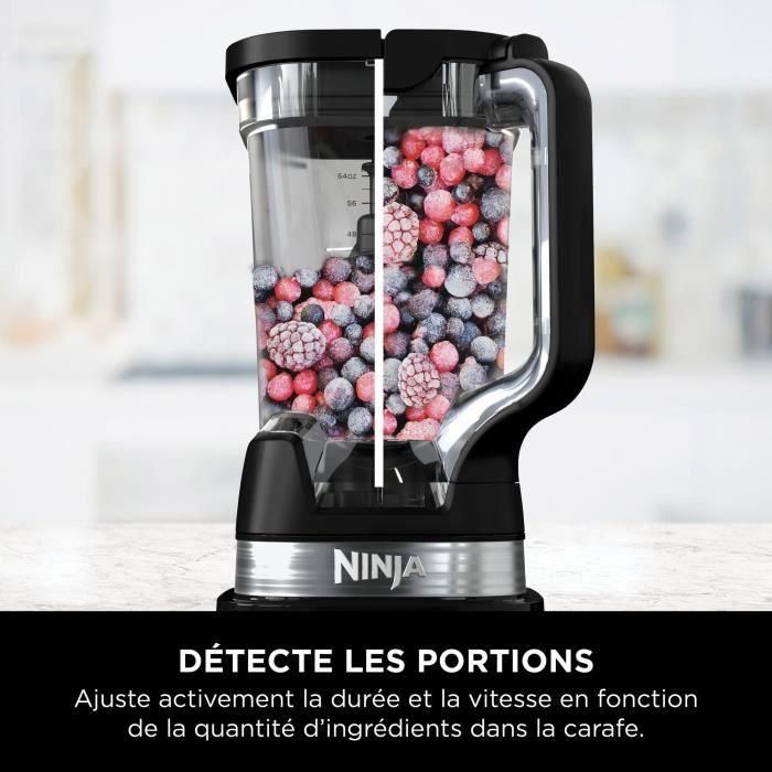 Batidora de Vaso Profesional Ninja Detect Power Pro 2,1L, 1200W, Tecnología BlendSense, Apta para Lavavajillas - Ref: 1 4 Batidora de Vaso Profesional Ninja Detect Power Pro 2,1L, 1200W, Tecnología BlendSense, Apta para Lavavajillas - Ref: 1 4