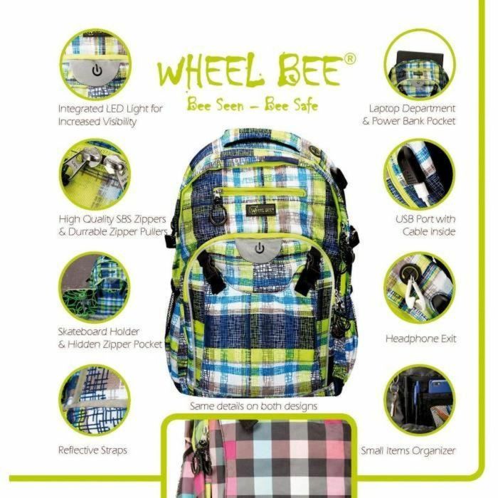 Mochila - SCHILDKRÖT - Wheel Bee BACKPACK Bolsa Generación Z 3