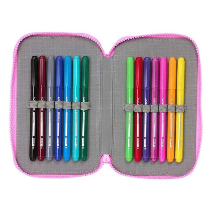 Plumier Doble My Little Pony Magic Rosa Turquesa 12.5 x 19.5 x 4 cm 28 piezas 3 Plumier Doble My Little Pony Magic Rosa Turquesa 12.5 x 19.5 x 4 cm 28 piezas 3