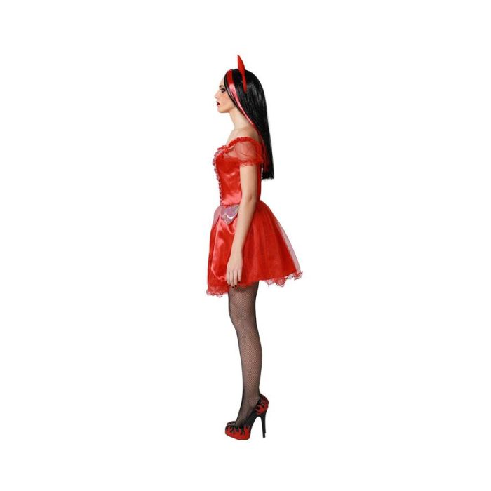 Disfraz Demonia Roja Fuego Mujer Adulto M-L 1 Disfraz Demonia Roja Fuego Mujer Adulto M-L 1