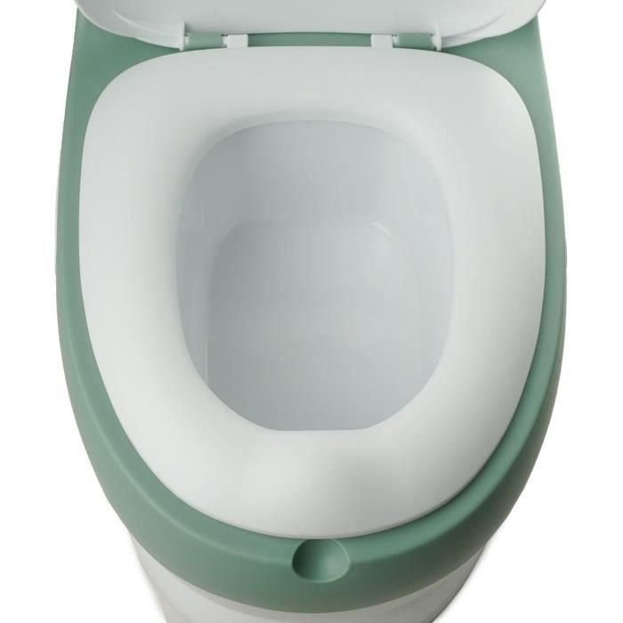 Mini inodoro - THERMOBABY - Sage Green - Cómodo con sonido de descarga 3 Mini inodoro - THERMOBABY - Sage Green - Cómodo con sonido de descarga 3