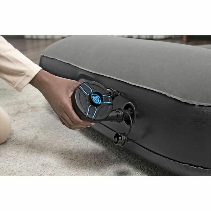 Bestway 671BQ Colchón Hinchable Tritech Twin 1 Persona con Bomba USB Integrada, 188x99x30 cm 2