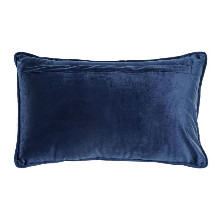 Cojín DKD Home Decor Azul 50 x 10 x 30 cm Flores 2