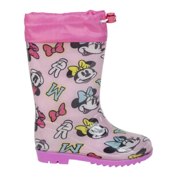 Botas de Agua Infantiles Minnie Mouse Rosa 2 Botas de Agua Infantiles Minnie Mouse Rosa 2