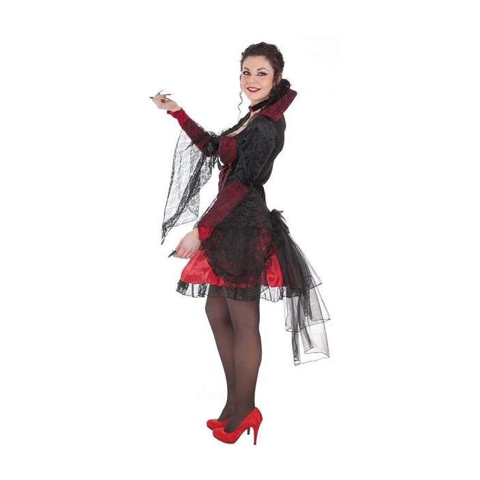 Creaciones Llopis Disfraz Adulto Madame Red Lux Talla L 1