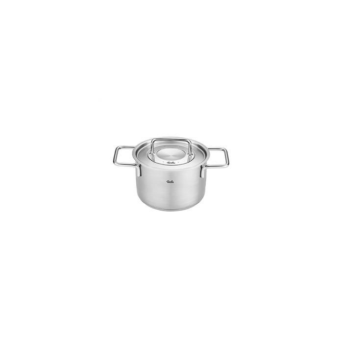 Fissler Pure Olla de Acero Inoxidable 24 cm con Tapa de Metal, Apto para Inducción, Gas, Eléctrico y Cerámica - Ref. 08611424000/0 Fissler Pure Olla de Acero Inoxidable 24 cm con Tapa de Metal, Apto para Inducción, Gas, Eléctrico y Cerámica - Ref. 08611424000/0