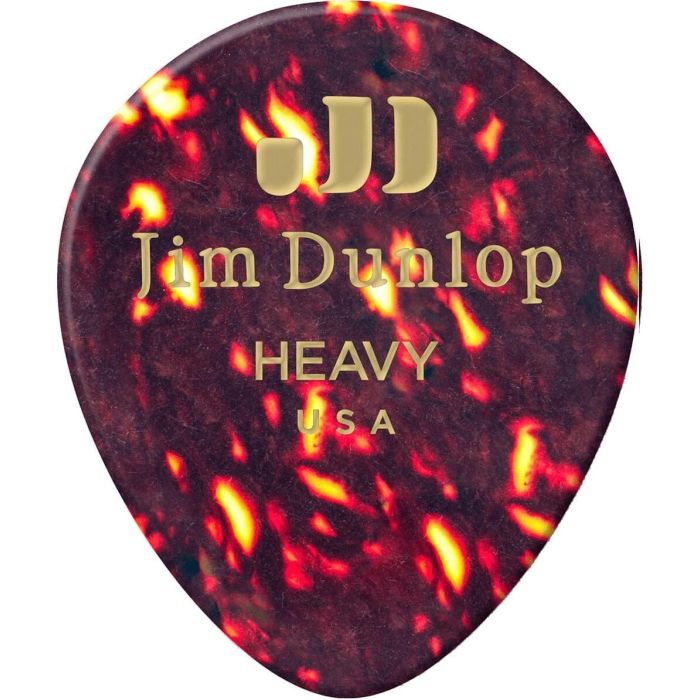Dunlop Pack 72 Púas Genuine Celluloid Teardrop Shell - Heavy 0 Dunlop Pack 72 Púas Genuine Celluloid Teardrop Shell - Heavy 0