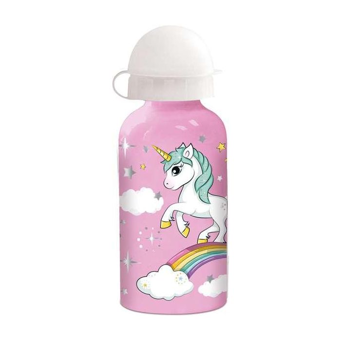 Botella aluminio pequeña 400 ml unicorn rainbow 1 Botella aluminio pequeña 400 ml unicorn rainbow 1