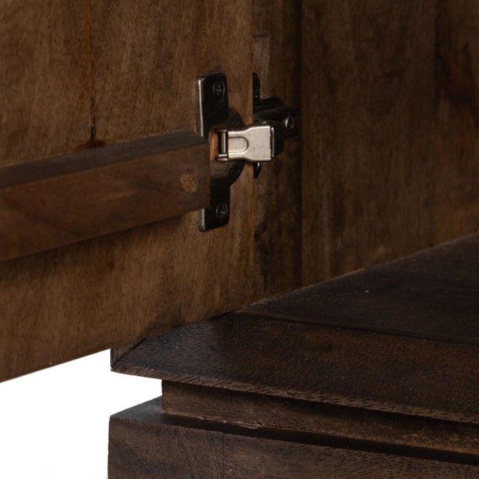 Mueble Recibidor Marrón Madera de Mango 100 X 40 X 85 cm