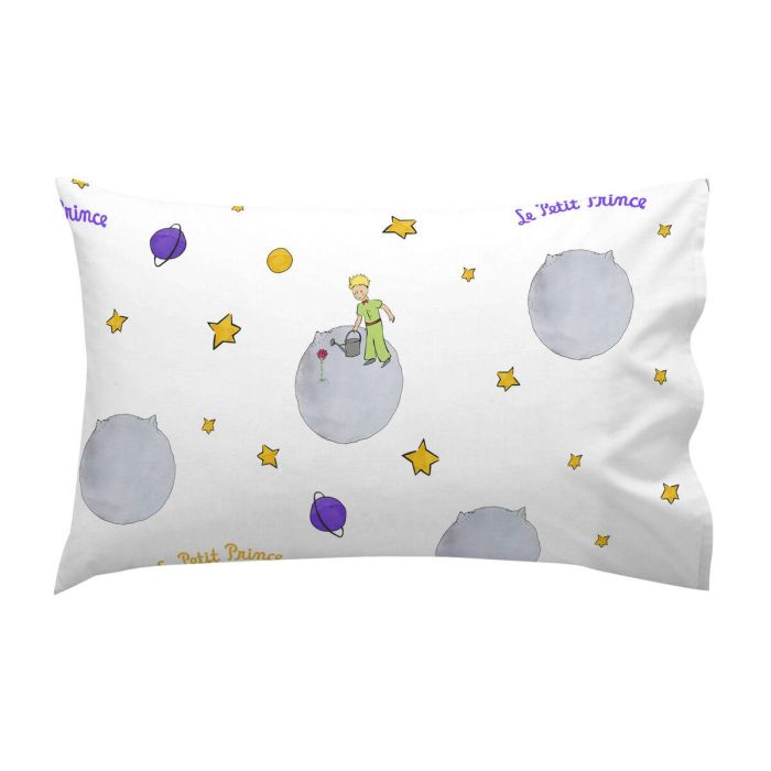 Juego de Sábanas HappyFriday Le Petit Prince Accolade Multicolor Cuna de Bebé 2 Piezas 1