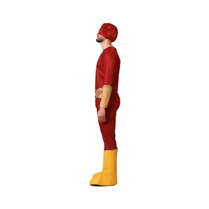 Disfraz Heroe Comic Rojo Rayo Hombre Adulto XL 1 Disfraz Heroe Comic Rojo Rayo Hombre Adulto XL 1