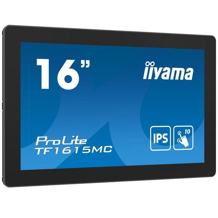iiyama ProLite TF1615MC-B1 pantalla para PC 39,6 cm (15.6") 1920 x 1080 Pixeles Full HD Pantalla táctil Negro 6 iiyama ProLite TF1615MC-B1 pantalla para PC 39,6 cm (15.6") 1920 x 1080 Pixeles Full HD Pantalla táctil Negro 6