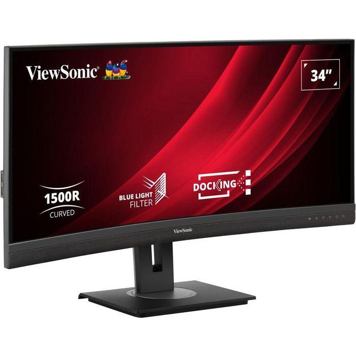 ViewSonic VG3456C/VG3419C Monitor Curvo VA LED 34" UWQHD (3440x1440) 1500R, 100/120Hz, 5ms, USB-C 98W 1