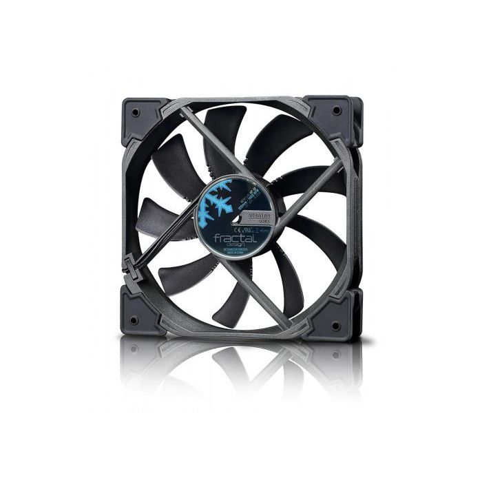 Fractal Design FD-FAN-VENT-HP12-PWM-BK Ventilador para Carcasa de Ordenador, 12 cm, Negro/Gris 0 Fractal Design FD-FAN-VENT-HP12-PWM-BK Ventilador para Carcasa de Ordenador, 12 cm, Negro/Gris 0