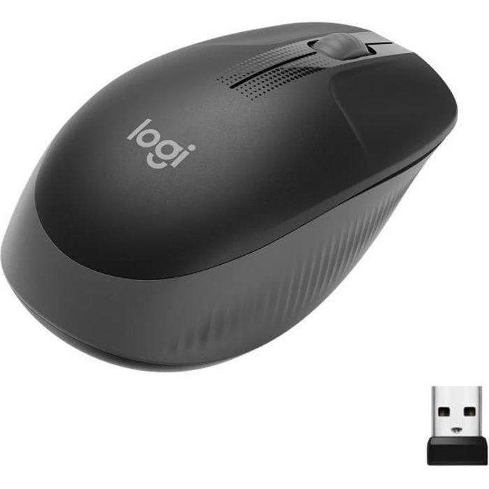 Ratón Inalámbrico Logitech M190/ Hasta 1000 DPI/ Gris Marengo