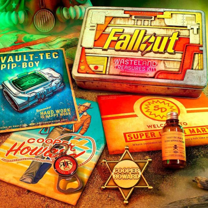 Doctor Collector Caja Metalica Tesoros del Yermo Fallout Doctor Collector Caja Metalica Tesoros del Yermo Fallout