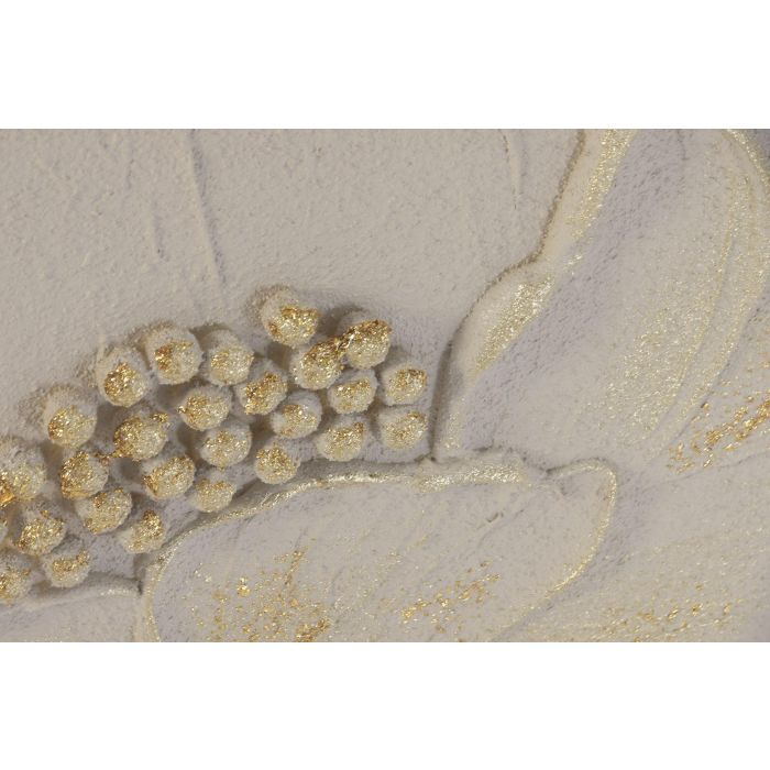 DKD Home Decor Cuadro Shabby Beige Dorado 4.5 x 62 x 62 cm (2 Unidades) DKD Home Decor Cuadro Shabby Beige Dorado 4.5 x 62 x 62 cm (2 Unidades)