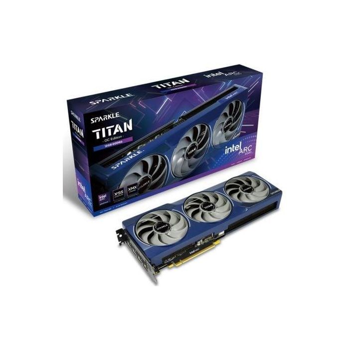 Tarjeta Gráfica Sparkle Intel Arc B580 Titan OC Edition/ 12GB GDDR6 Tarjeta Gráfica Sparkle Intel Arc B580 Titan OC Edition/ 12GB GDDR6