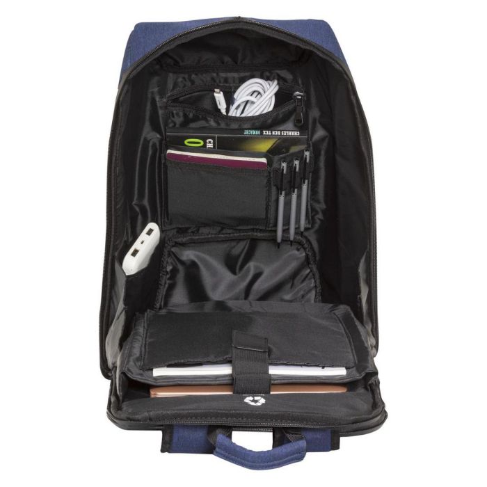 dbramante1928 CHRISTIANSBORG Mochila, 40.6 cm (16") Tirante para Hombro, Azul 1