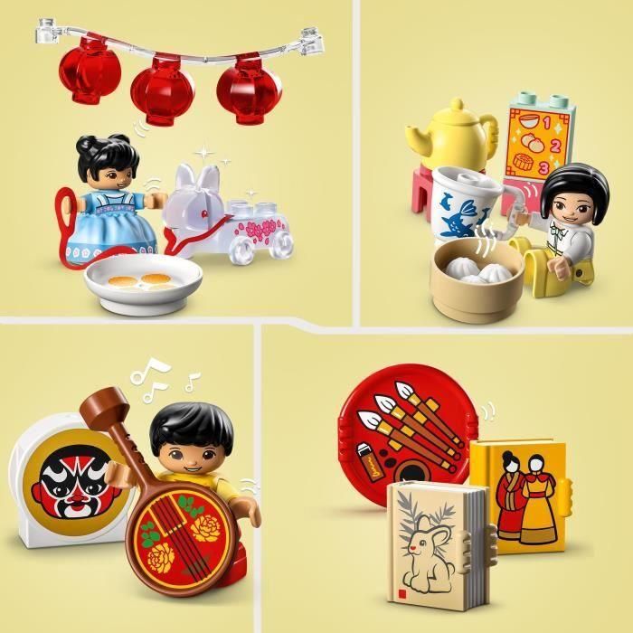 Lego Duplo 10411 Descubre la cultura china, el juguete educativo, el panda, los ladrillos, los niños 2 años 3 Lego Duplo 10411 Descubre la cultura china, el juguete educativo, el panda, los ladrillos, los niños 2 años 3