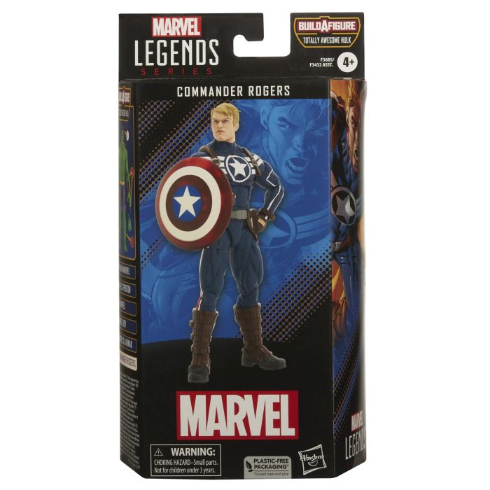 Figura Comandante Rogers Marvel Legends F3685 Hasbro 4 Figura Comandante Rogers Marvel Legends F3685 Hasbro 4