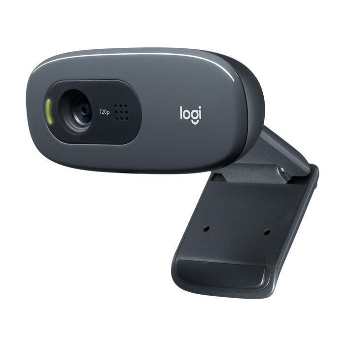 Logitech C270 Webcam HD 720p, 3MP, USB, Negra Logitech C270 Webcam HD 720p, 3MP, USB, Negra