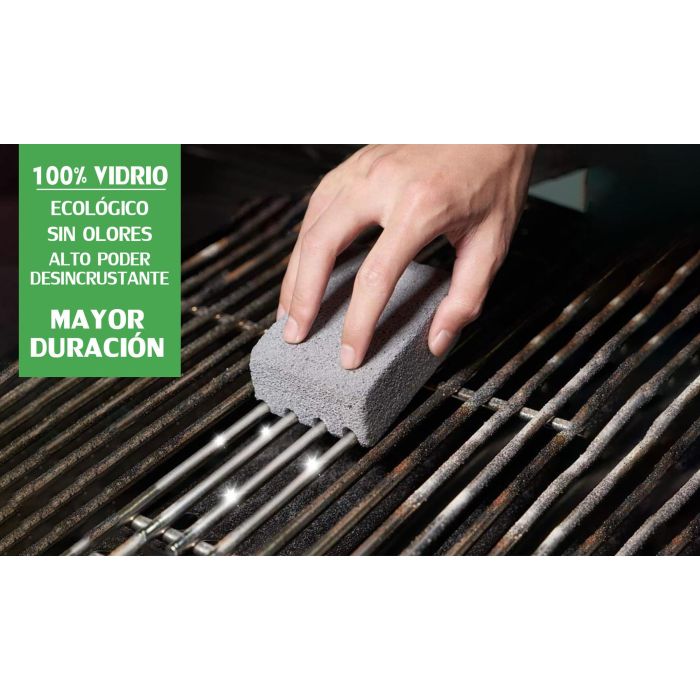 Piedra Limpiadora para Parrilla y BBQ Algon (36 Unidades) 6 Piedra Limpiadora para Parrilla y BBQ Algon (36 Unidades) 6