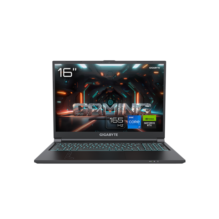 GIGABYTE KF-73ES893KD Portátil Gaming G6 Intel Core i7-13700H RTX 4060 16GB DDR5 512GB SSD 16" FHD+ 165Hz FreeDOS Negro GIGABYTE KF-73ES893KD Portátil Gaming G6 Intel Core i7-13700H RTX 4060 16GB DDR5 512GB SSD 16" FHD+ 165Hz FreeDOS Negro