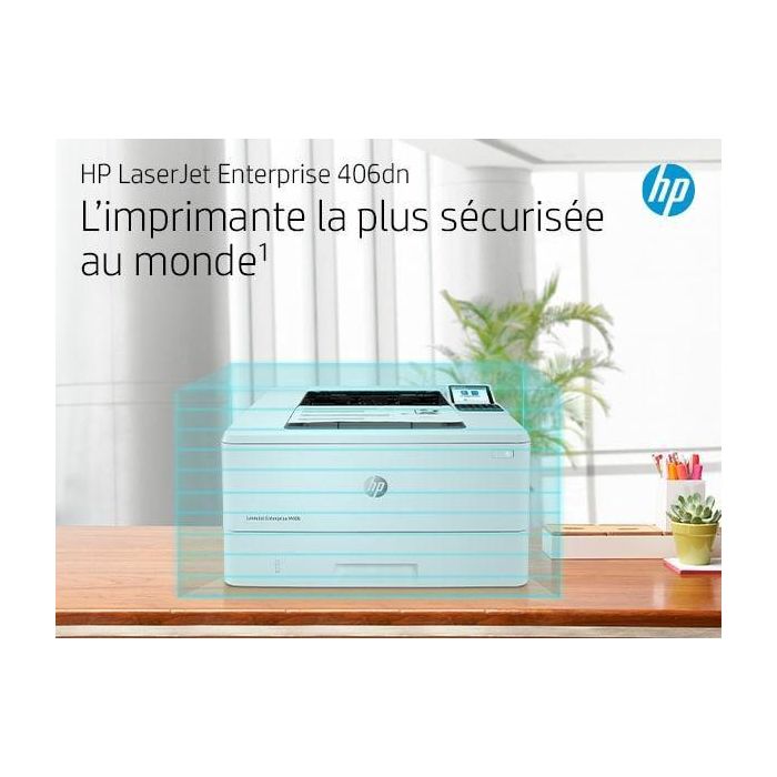 HP 3PZ15A Impresora Láser Monocromo LaserJet Enterprise M406DN | Dúplex Automático, Ethernet, 40 ppm, Seguridad Avanzada 12 HP 3PZ15A Impresora Láser Monocromo LaserJet Enterprise M406DN | Dúplex Automático, Ethernet, 40 ppm, Seguridad Avanzada 12