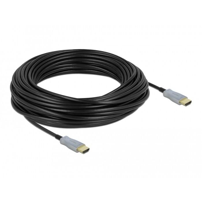 DELOCK Aktives Optisches Kabel HDMI 4K 60Hz 25m 0 DELOCK Aktives Optisches Kabel HDMI 4K 60Hz 25m 0