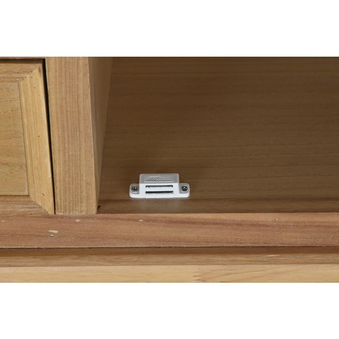 DKD Home Decor Vitrina Romántica de Abeto y MDF Natural con 4 Cajones, 2 Puertas y 3 Estantes 124,5x39x201,8 cm 5 DKD Home Decor Vitrina Romántica de Abeto y MDF Natural con 4 Cajones, 2 Puertas y 3 Estantes 124,5x39x201,8 cm 5