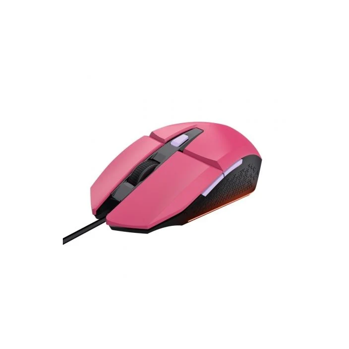 Trust Gaming Ratón Gaming GXT 109 Felox 25068 Hasta 6400 DPI Rosa
