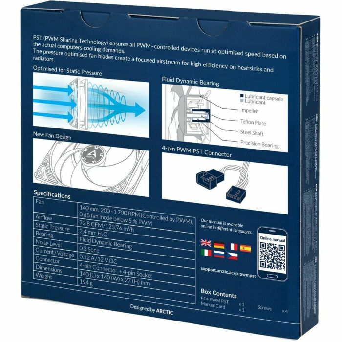 Ventilador de Caja Arctic ACFAN00125A 17