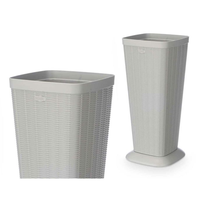 Paragüero Stefanplast Elegance Gris claro Plástico 25 x 57 x 25 cm 3 Paragüero Stefanplast Elegance Gris claro Plástico 25 x 57 x 25 cm 3