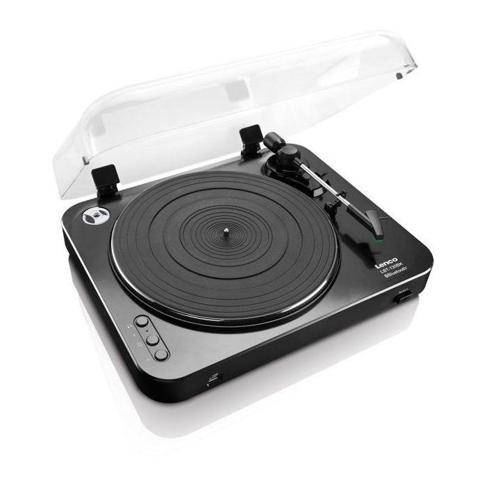 Lenco LBT-120 Tocadiscos Bluetooth Negro 4