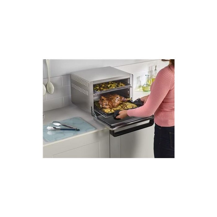 Ninja Horno de Sobremesa Multifunción 10 en 1 con Tecnología True Surround Convection para Cocción Rápida y Uniforme 11