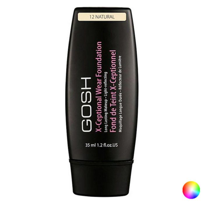 Base de Maquillaje Fluida X-Ceptional Wear Gosh Copenhagen (35 ml) 0 Base de Maquillaje Fluida X-Ceptional Wear Gosh Copenhagen (35 ml) 0
