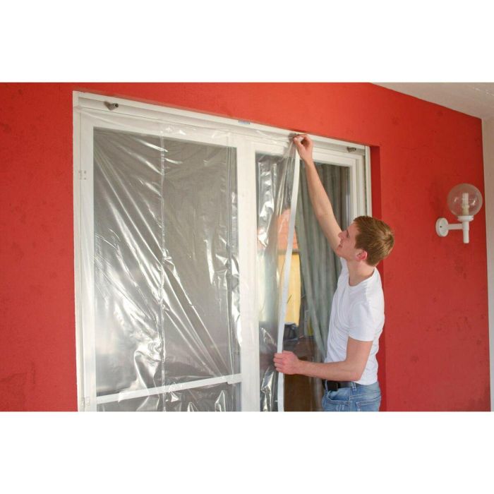 Wagner Kit Universal de Enmascaramiento y Protección para Pintar | Incluye Cubierta 4x6m, 2 Películas y Cinta Adhesiva 20m + Cortador 3 Wagner Kit Universal de Enmascaramiento y Protección para Pintar | Incluye Cubierta 4x6m, 2 Películas y Cinta Adhesiva 20m + Cortador 3