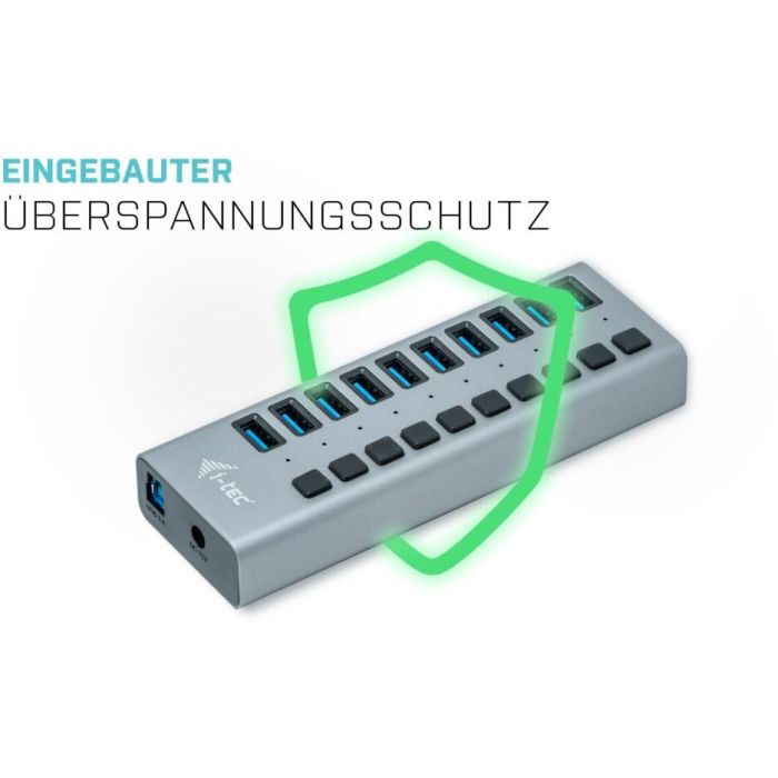 Hub USB i-Tec U3CHARGEHUB10 6