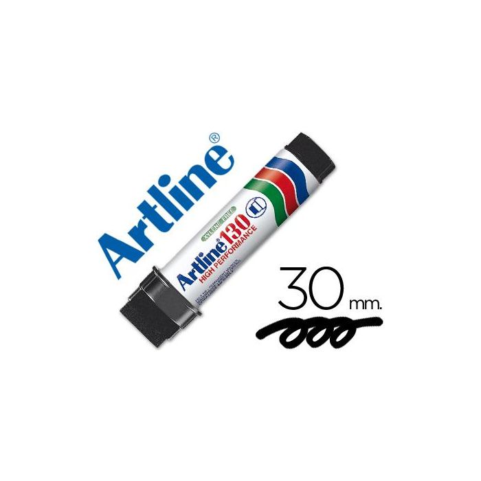 Rotulador Artline Postermarker Ek-130 Negro Recargable 30 mm