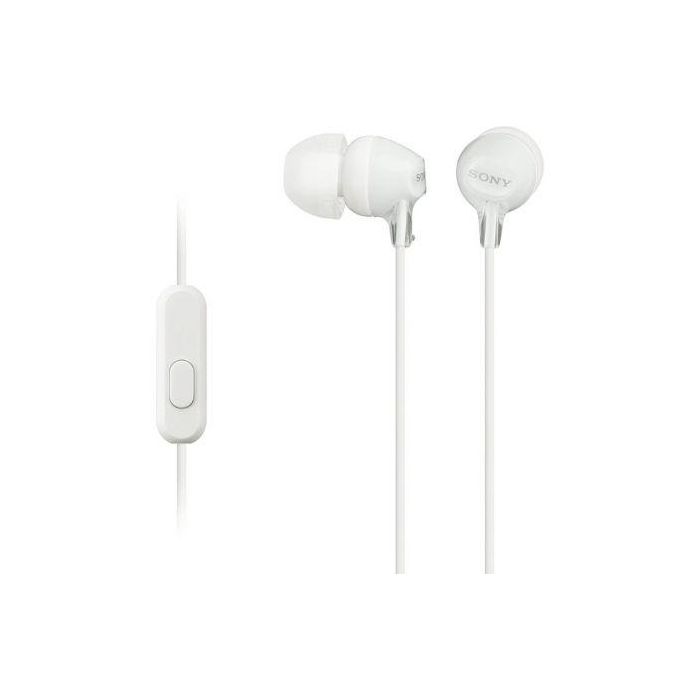 Auriculares con Micrófono Sony MDREX15APW.CE7 in-ear Blanco Auriculares con Micrófono Sony MDREX15APW.CE7 in-ear Blanco